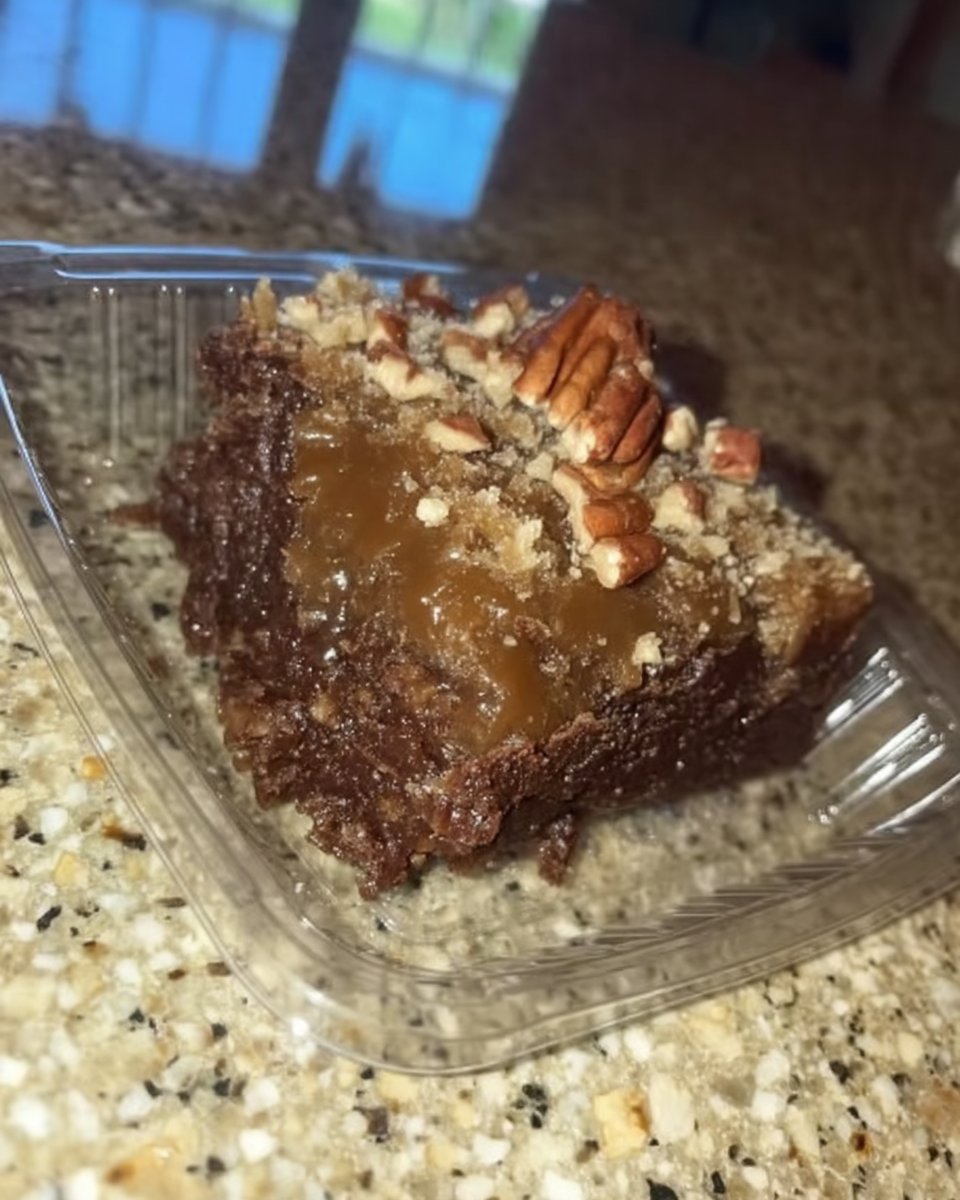 Melting butter and cocoa powder in a saucepan