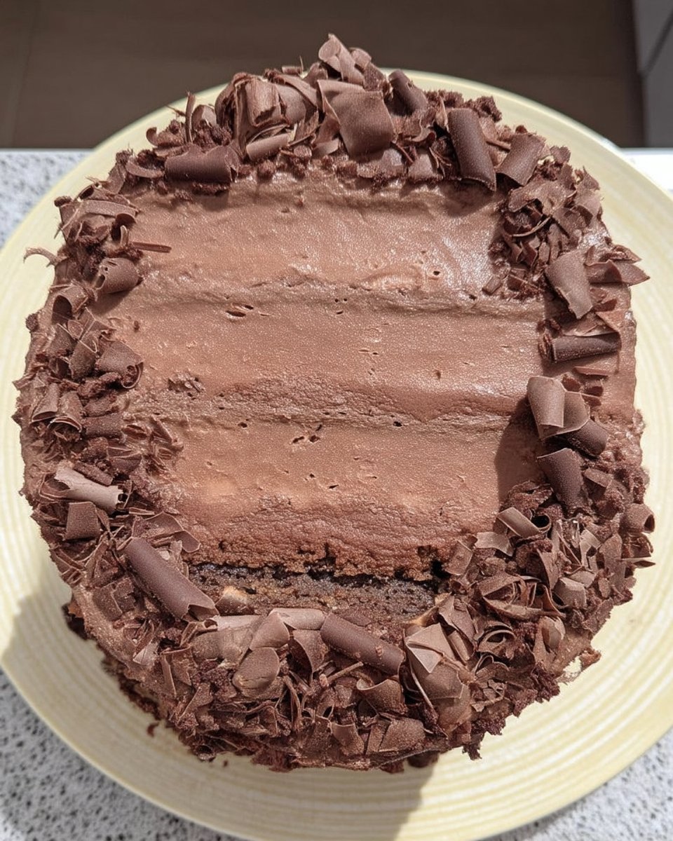 Slice of pink champagne New Year cake with blue drip