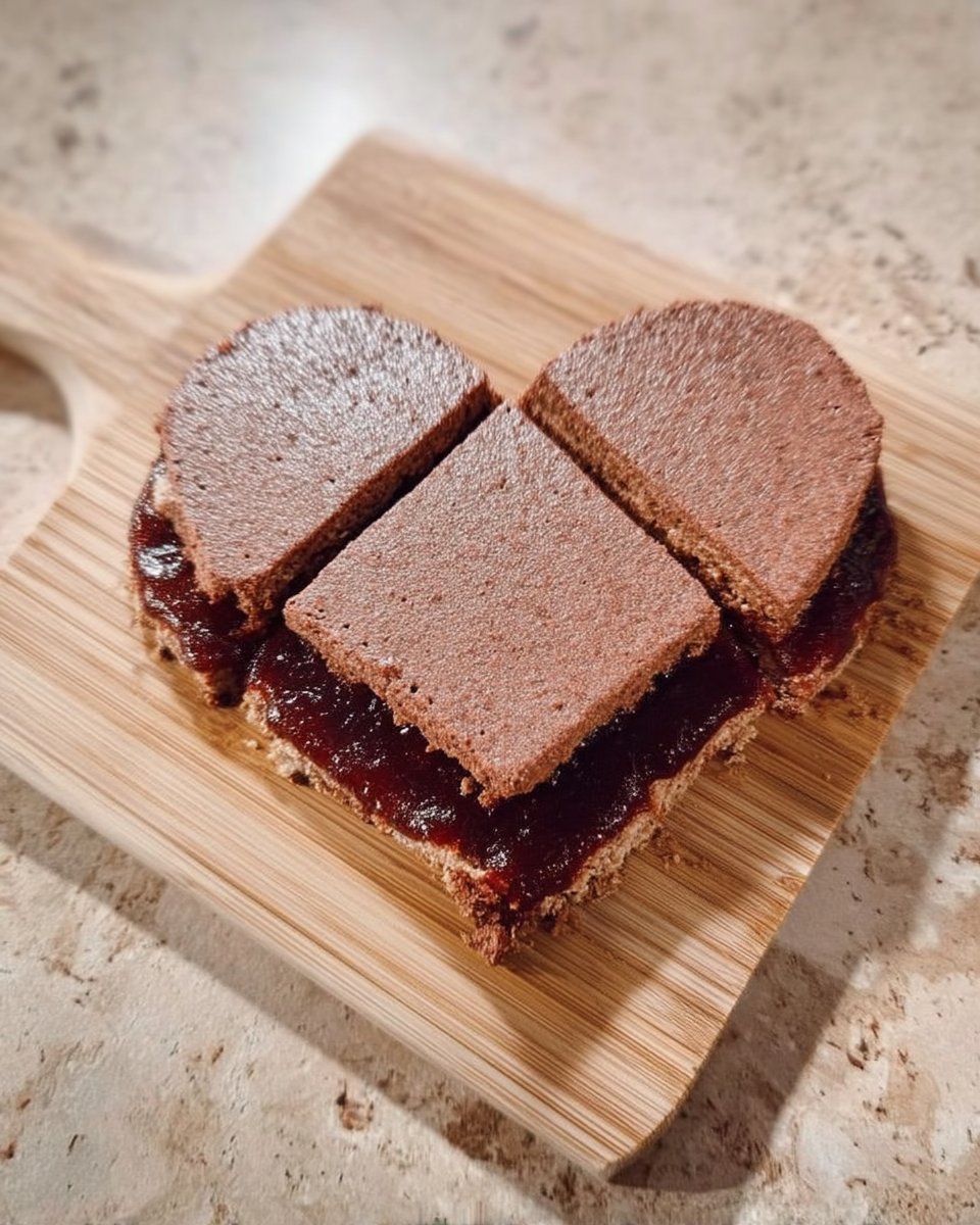 Ingredients for valentines cake including butter chocolate and strawberries