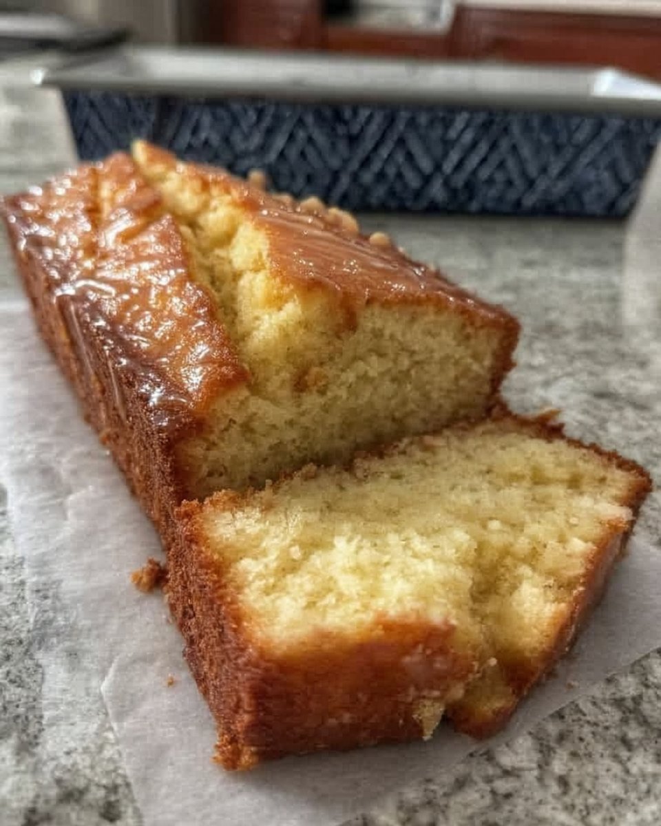 Fresh lemons, butter, sugar, and flour arranged on a marble table