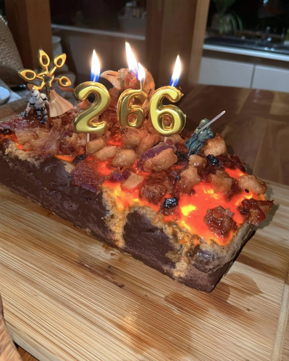 Star Wars Cake 14 Slice of star wars cake showing moist crumb and fondant layer