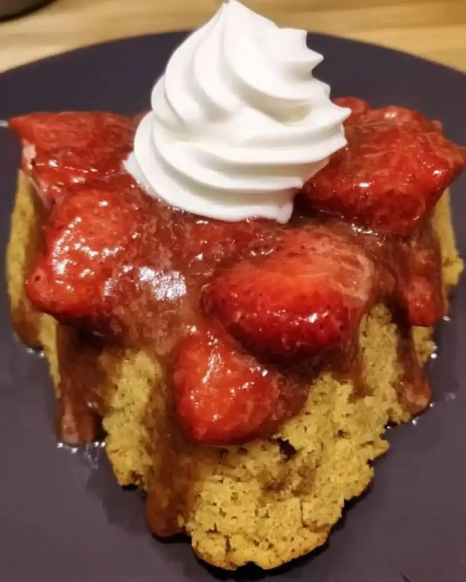 Strawberry Shortcake 10 Golden baked strawberry shortcake biscuit ready for topping