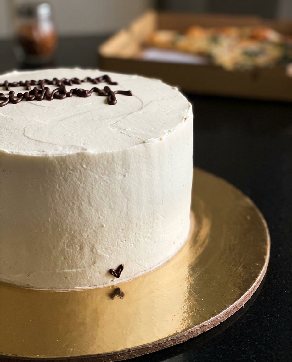 Minimalist Cake 12 High quality ingredients including Greek yogurt and unsalted butter for cake baking