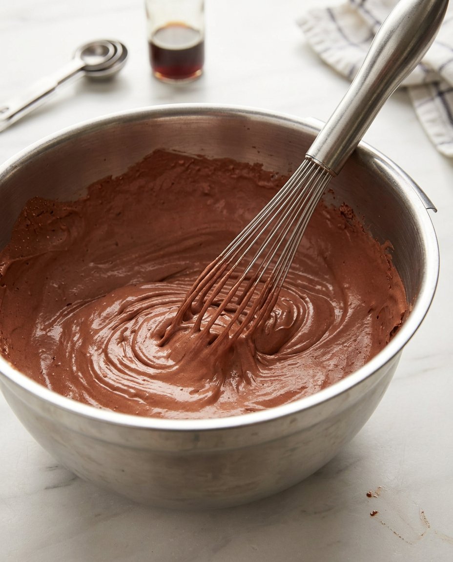 Yule Log Cake 12 Ingredients for the Yule log cake including cocoa and eggs