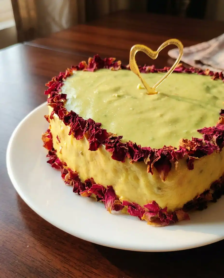 A hand gently folding fluffy egg whites into a yellow cake batter with a spatula