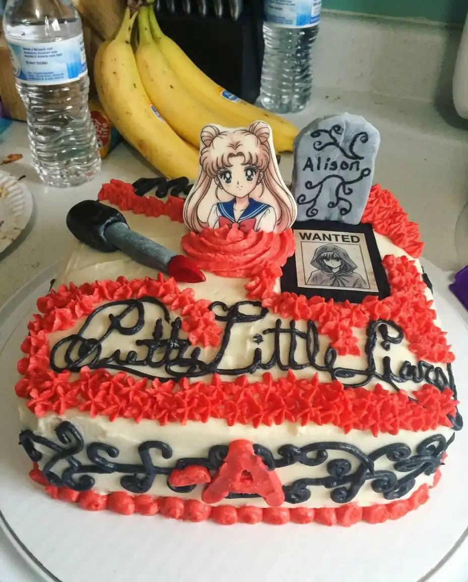 Anime Cake 12 Ingredients for a lemon anime cake including butter eggs and flour