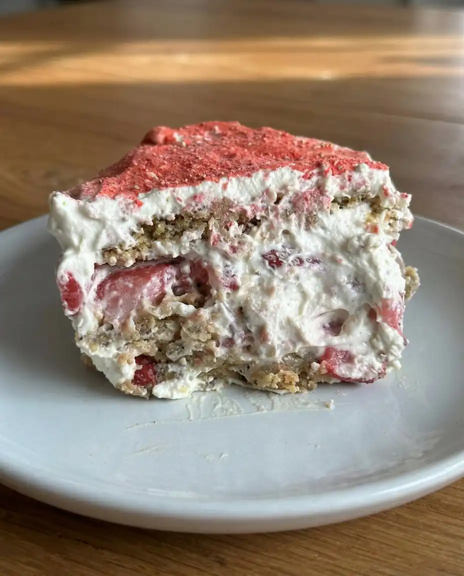 Freshly sliced strawberries and a bowl of smooth cream cheese filling