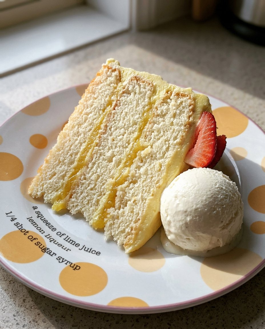 Fresh lemons and baking ingredients on a wooden table