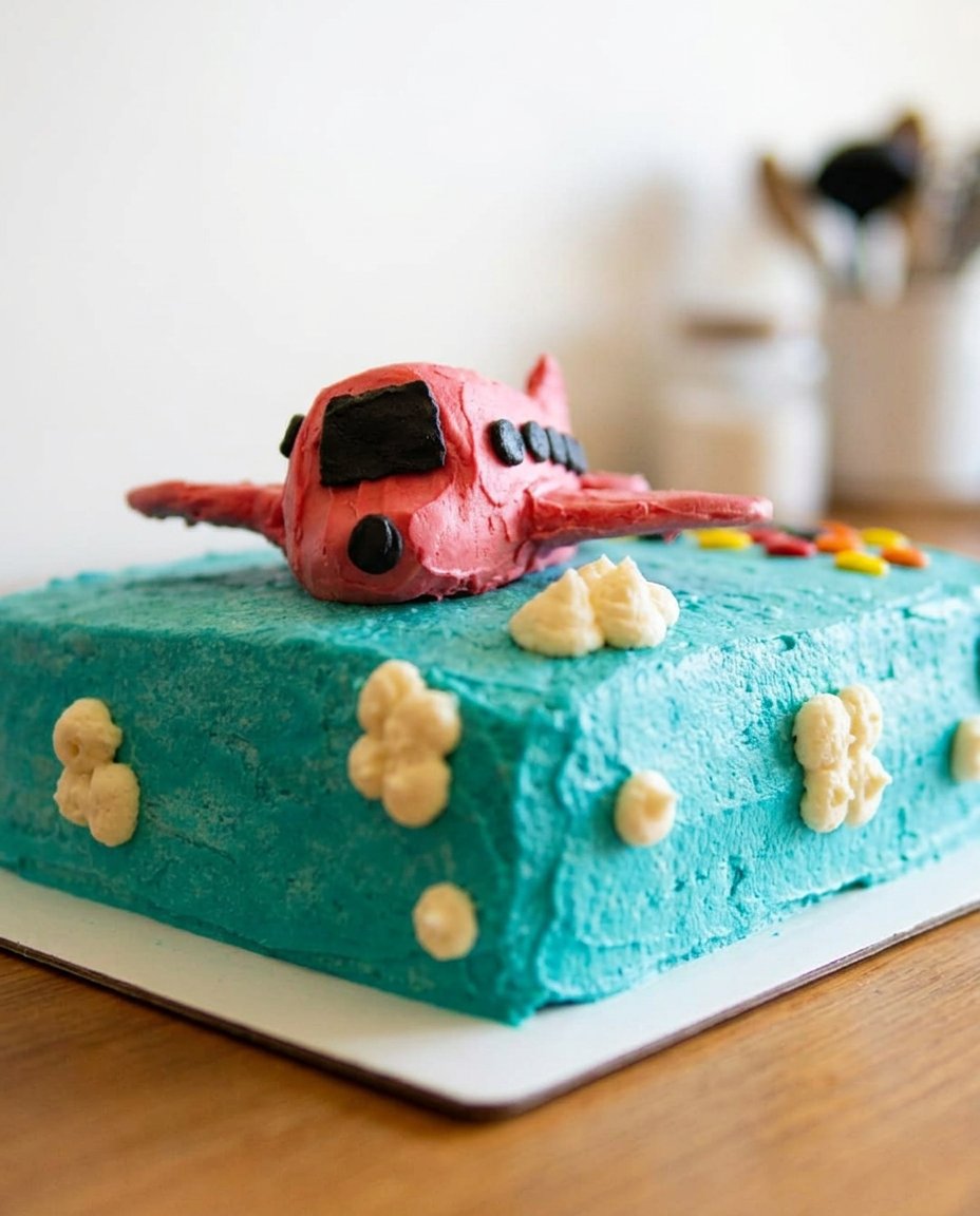 Rectangle Cake 13 Spreading creamy buttercream frosting over a cooled rectangle cake