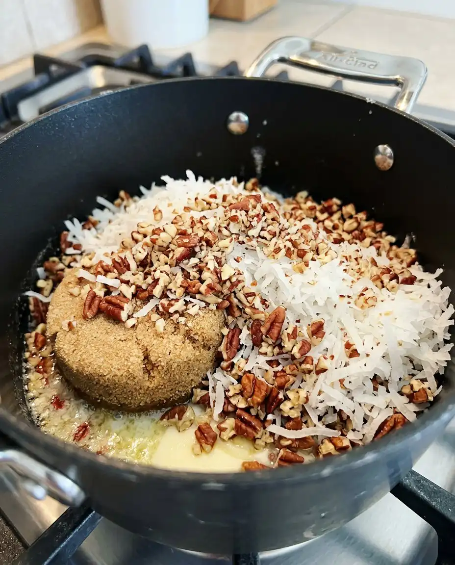 Table spread of oats butter brown sugar and cinnamon for oatmeal cake
