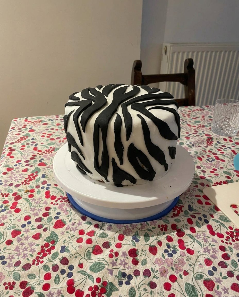 Ingredients including flour butter sugar sour cream and milk on a marble counter