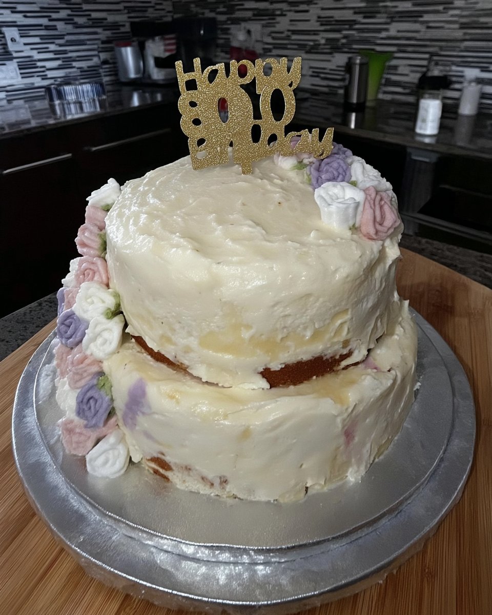 A beautiful pink floral cake with intricate buttercream flowers and a soft tender crumb.