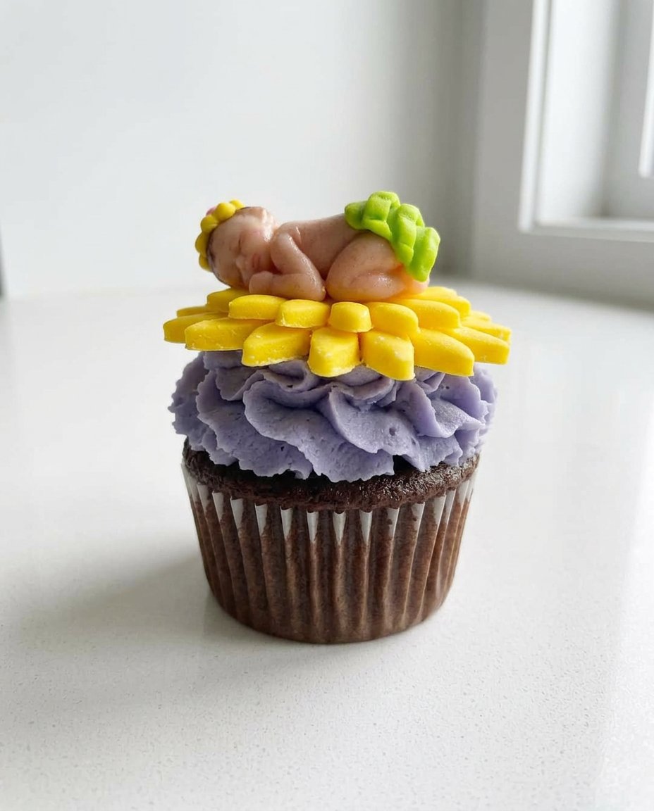 A steady hand piping melted chocolate wafers onto waxed paper following a template.