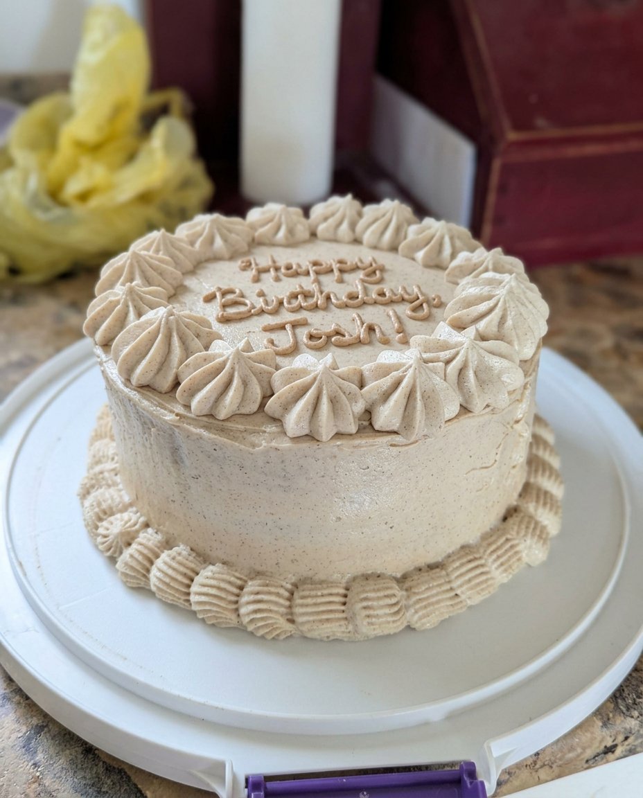A close up of the saturated milk chocolate cake crumb showing moisture levels