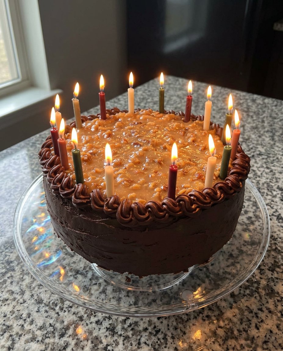 A clean slice of chocolate cake showing the moist internal crumb