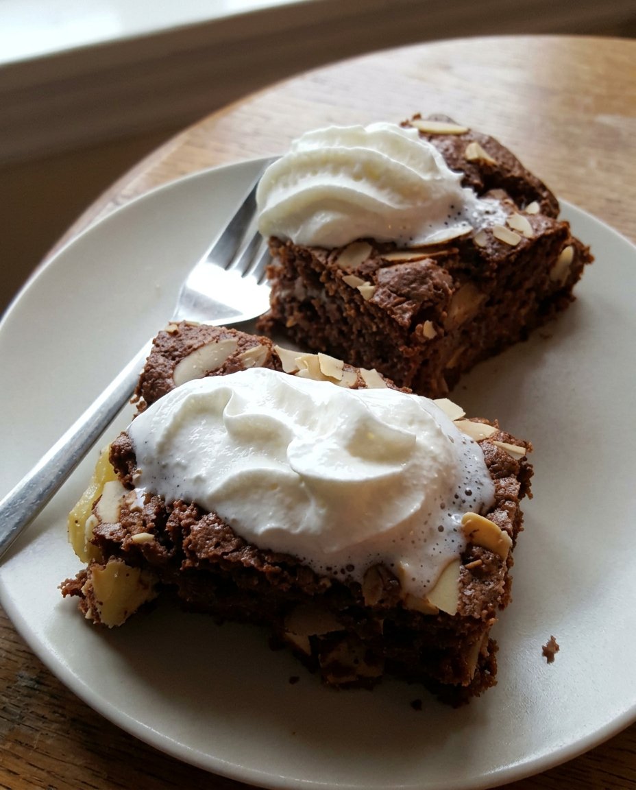 Ugly Cake 10 A close up of the swirled custard texture in a slice of Ugly Cake