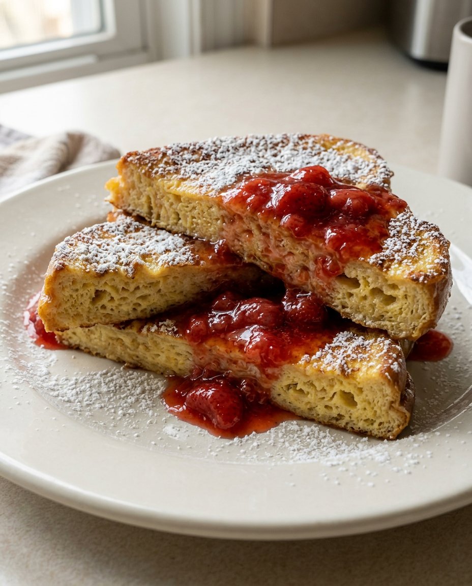 Whisking thick cream cheese and double cream in a metal bowl