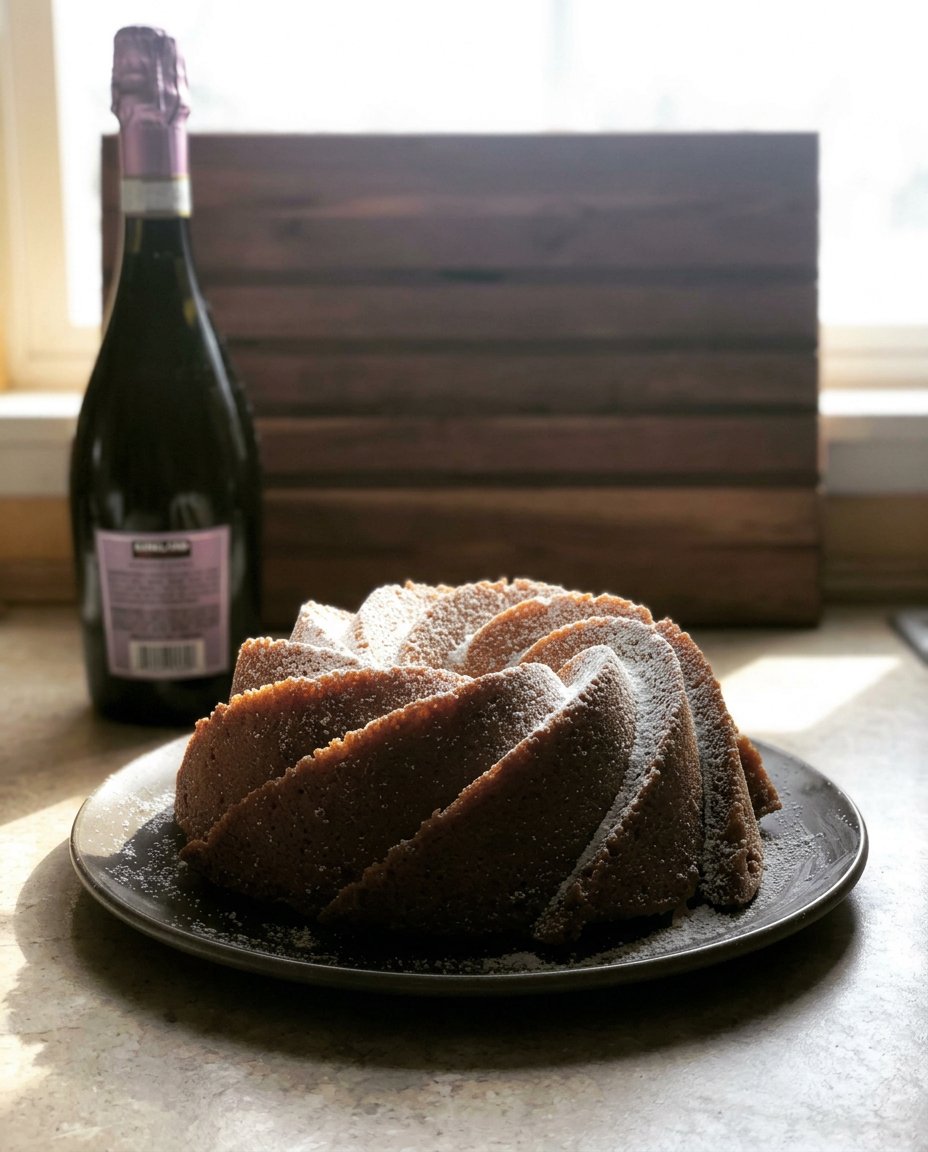 A greased and floured Bundt pan ready for cake batter.