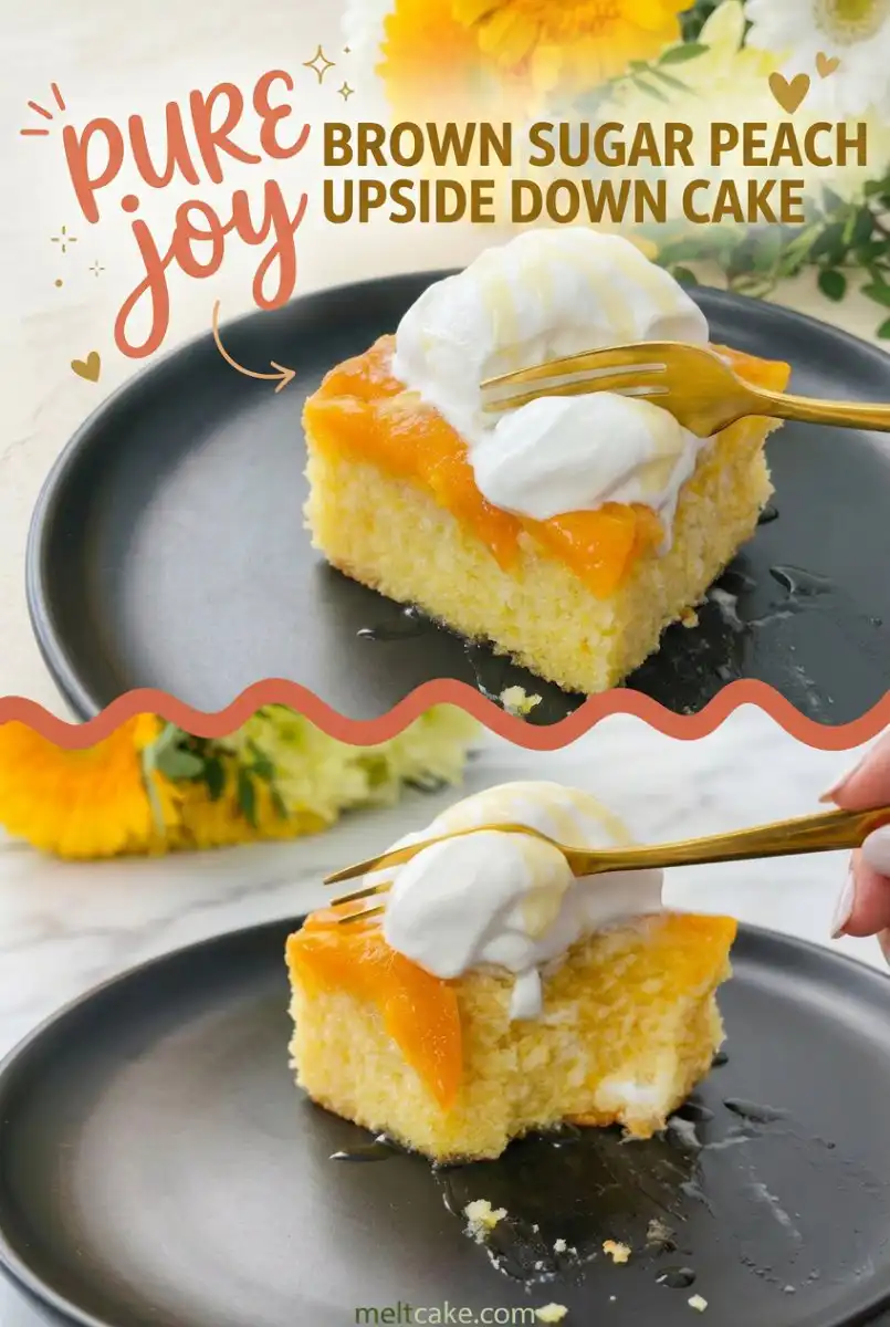 Brown Sugar Peach Upside Down Cake 17 Best Brown Sugar Peach Upside Down Cake Recipe: How to Make a Tasty Peach Upside Down Cake Treat.
