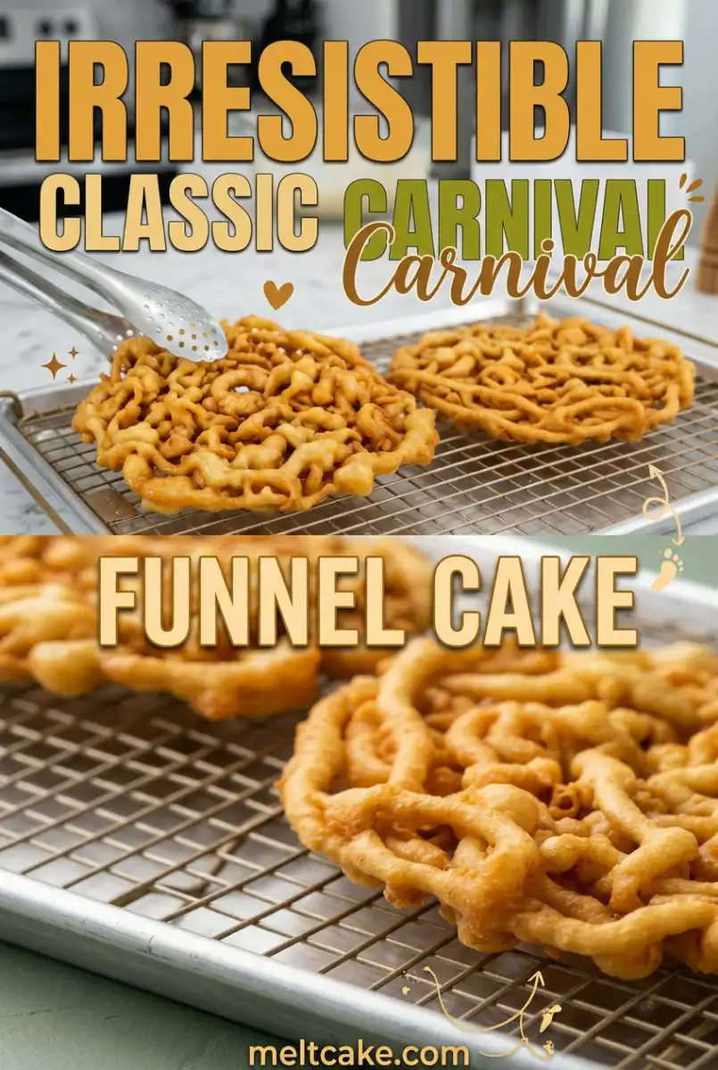 Classic Carnival Funnel Cake 17 Easy Classic Carnival Funnel Cake: Best Homemade Funnel Cake Recipe for All Your Family Parties.