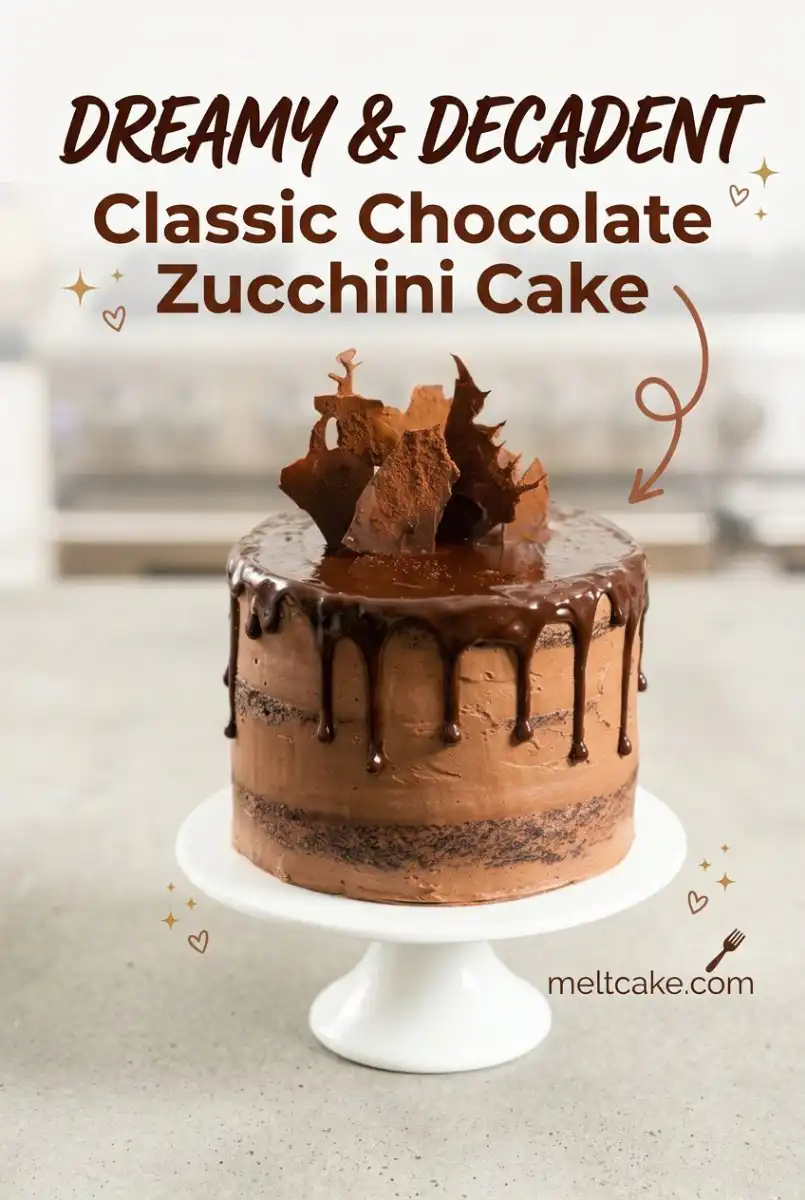 The Best Moist Classic Chocolate Zucchini Cake Recipe for a Delicious Chocolate Zucchini Cake Treat
