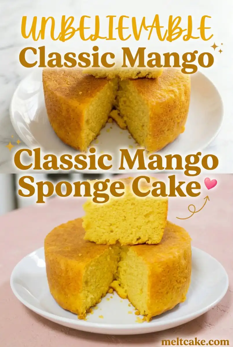 Classic Mango Sponge Cake 17 Classic Mango Sponge Cake: The Best Easy Mango Cake Recipe for Your Summer Dessert Inspiration
