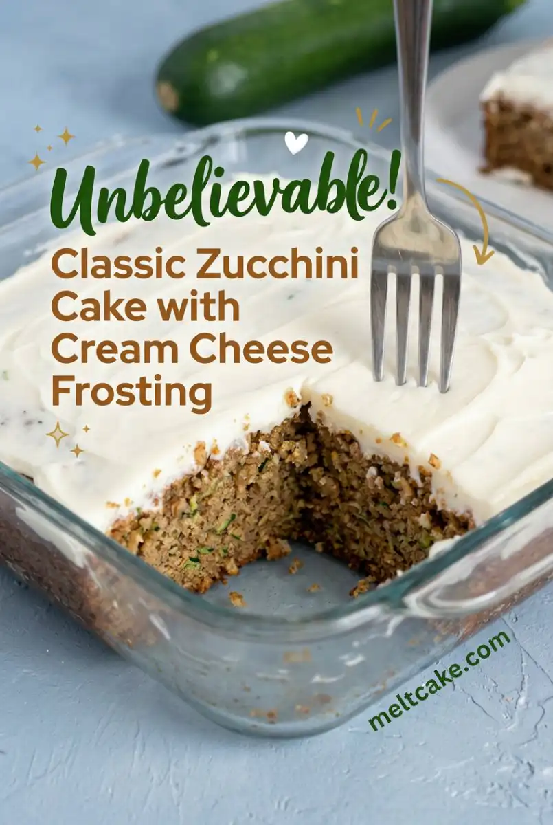 The Best Classic Zucchini Cake with Cream Cheese Frosting: A Simple Zucchini Cake Recipe to Love.