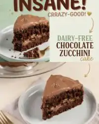 The Best Dairy-Free Chocolate Zucchini Cake: A Healthy And Moist Chocolate Zucchini Cake Recipe.