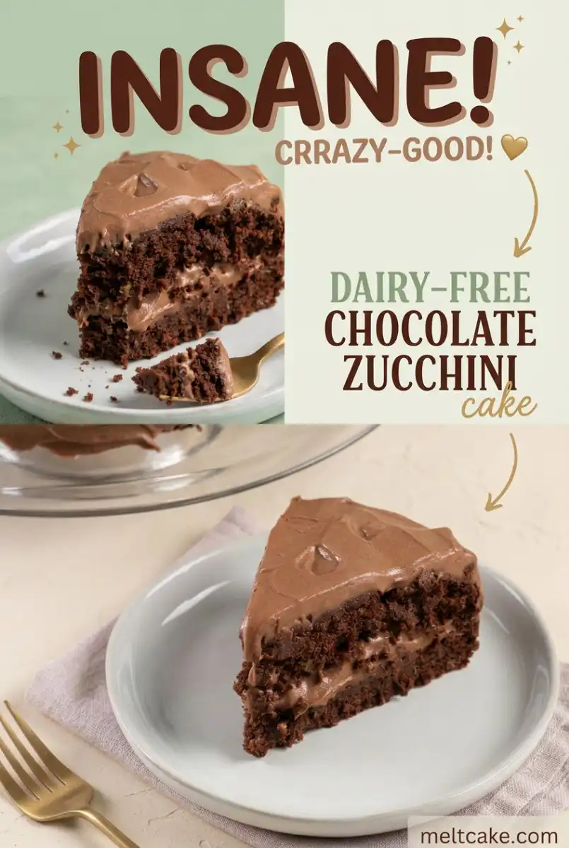 Dairy-Free Chocolate Zucchini Cake 17 The Best Dairy-Free Chocolate Zucchini Cake: A Healthy And Moist Chocolate Zucchini Cake Recipe.