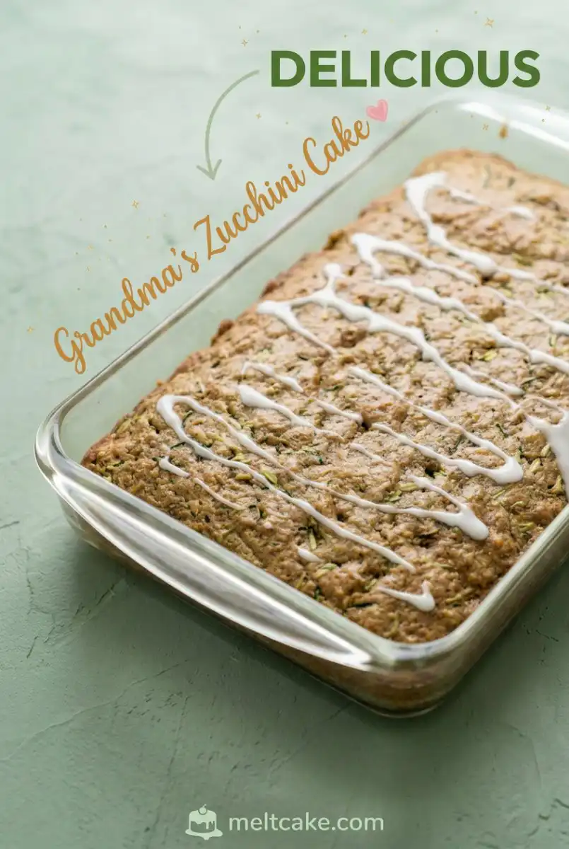 Grandma's Zucchini Cake 17 Grandma's Zucchini Cake: A Classic Zucchini Cake Recipe That Is Perfectly Moist And Very Delicious.