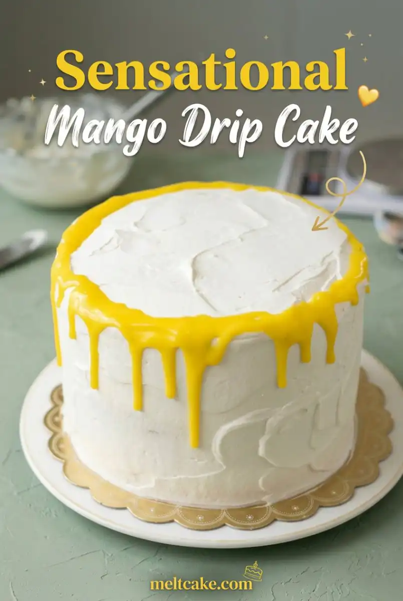 Stunning Mango Drip Cake Inspiration: The Ultimate Guide for Your Next Creative Mango Cake Design.