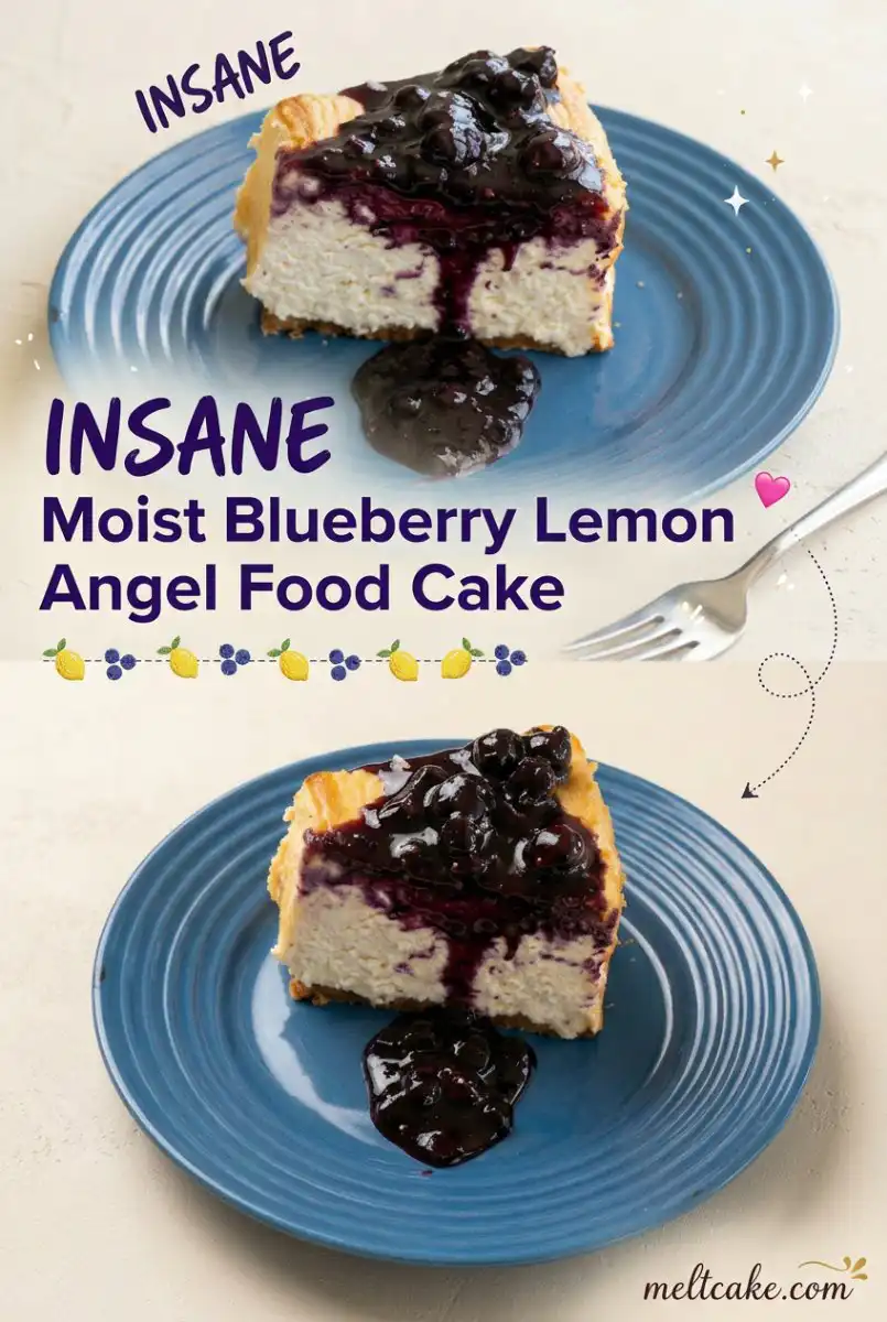 Moist Blueberry Lemon Angel Food Cake 17 Moist Blueberry Lemon Angel Food Cake: A Tasty Lemon Layer Cake Idea for Your Next 2 Layer Cake.