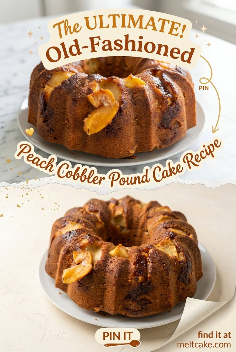 Old-Fashioned Peach Cobbler Pound Cake Recipe 17 The Best Old-Fashioned Peach Cobbler Pound Cake Recipe & Easy Peach Cobbler Pound Cake Recipe Idea.