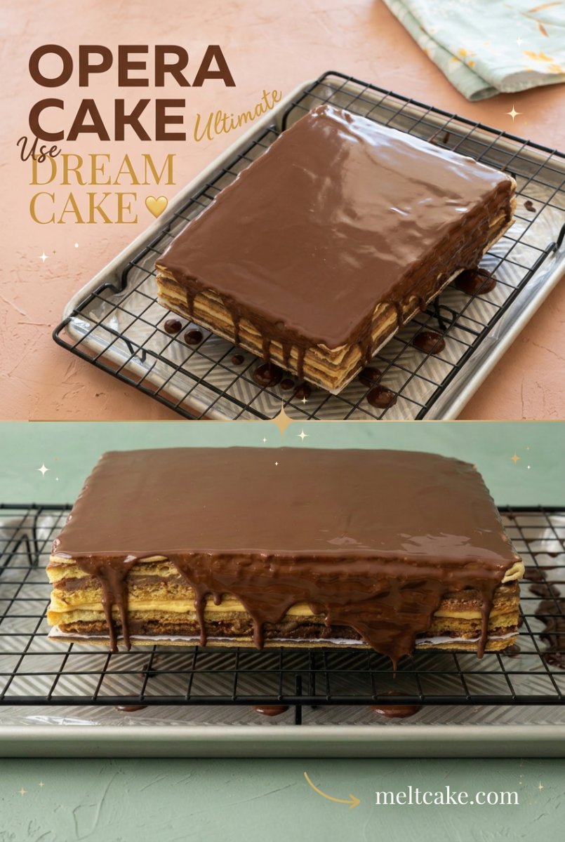 Opera Cake 17 Mastering the Classic Opera Cake: Top Choice Among French Layer Cake Recipes for Your Home Bakery!