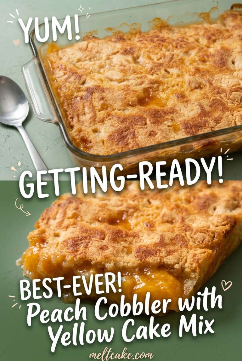 Peach Cobbler with Yellow Cake Mix 17 Best Homemade Peach Cobbler with Yellow Cake Mix: The Ultimate Peach Cobbler with Cake Mix Easy!