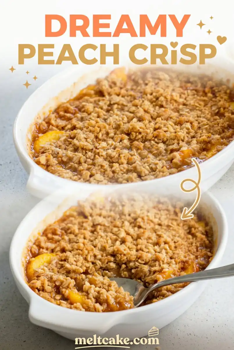 Peach Crisp 17 The Ultimate Peach Crisp: Beats Peach Cake Recipe, Peach Cobbler Dump Cake, and Peach Coffee Cake