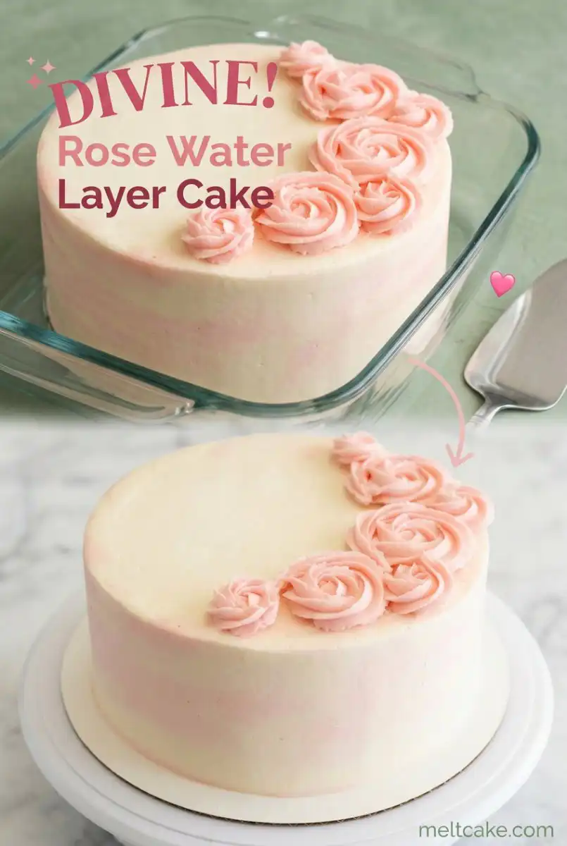 Elegant Rose Water Layer Cake: The Ultimate Layer Cake Rose Recipe for Your Special Celebrations.