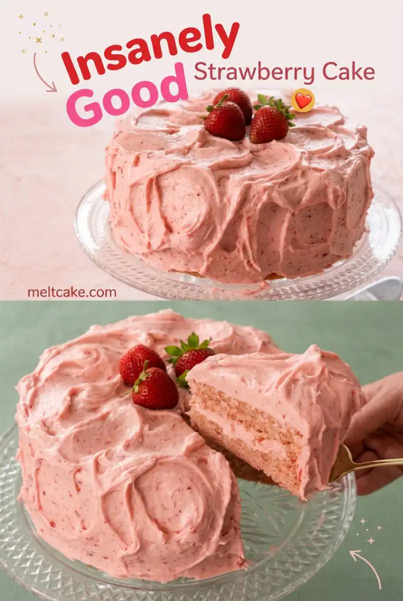 Strawberry Cake 17 Strawberry Cake: Create a 3 Layer Cake, Strawberry Layer Cake, or 2 Layer Cake Birthday Design Ideas