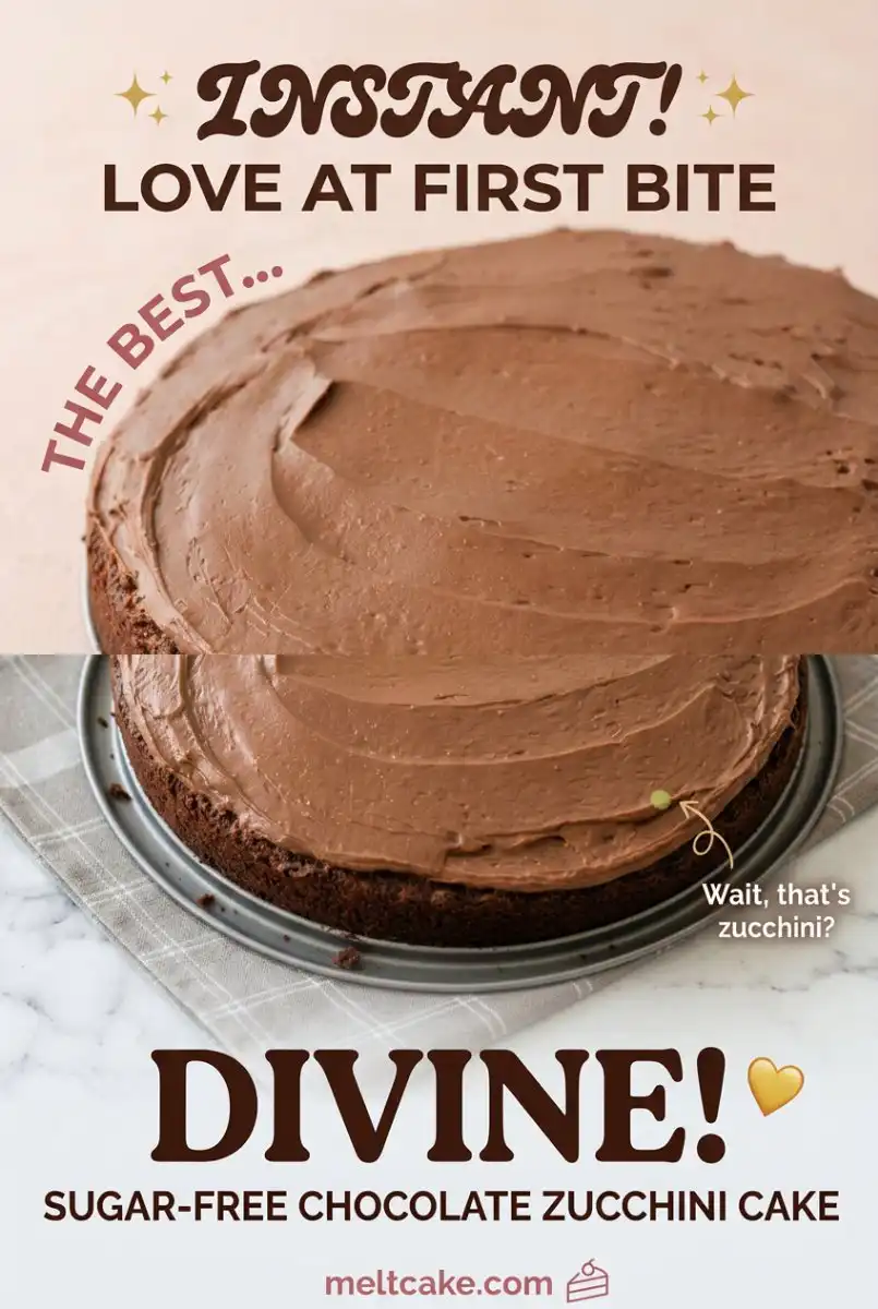 Sugar-Free Chocolate Zucchini Cake 17 Best Moist Sugar-Free Chocolate Zucchini Cake: Easy Healthy Chocolate Zucchini Cake Recipe Idea