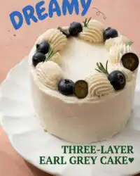 How to Bake a Stunning Three-Layer Earl Grey Cake - The Perfect Elegant Three Layer Cake Recipe.