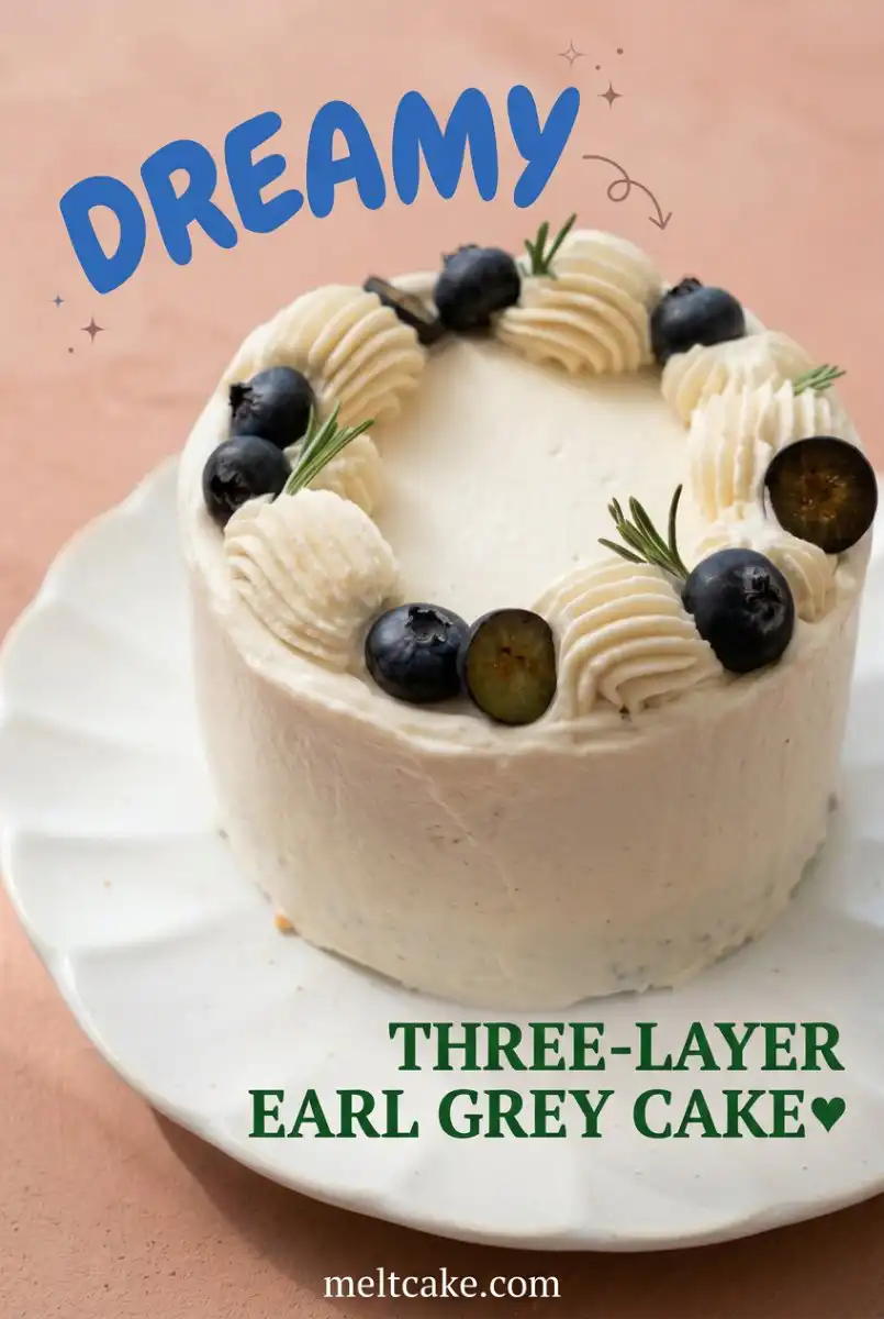 Three-Layer Earl Grey Cake 17 How to Bake a Stunning Three-Layer Earl Grey Cake - The Perfect Elegant Three Layer Cake Recipe.