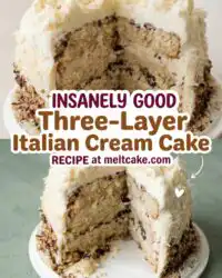 The Best Three-Layer Italian Cream Cake Recipe: A Stunning 3 Layer Cake For Every Special Occasion.