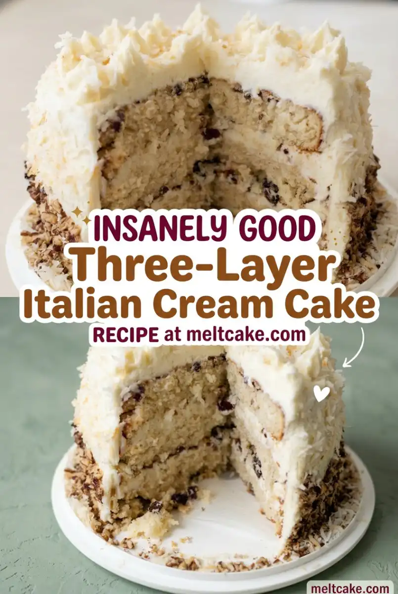 Three-Layer Italian Cream Cake 17 The Best Three-Layer Italian Cream Cake Recipe: A Stunning 3 Layer Cake For Every Special Occasion.