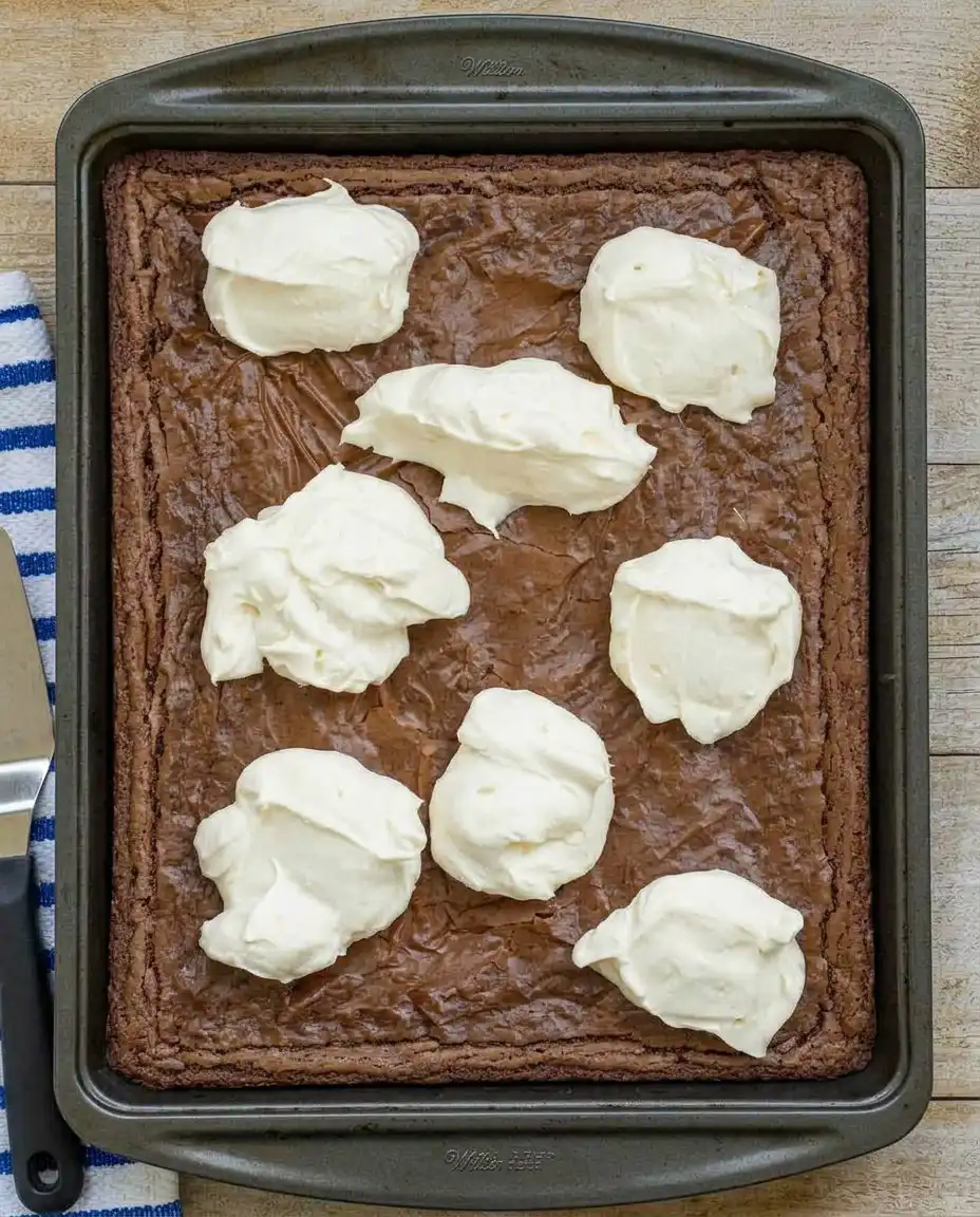 Easy 4th of July Brownies 12 Ingredients for 4th of July brownies including cream cheese, heavy cream, and fresh berries