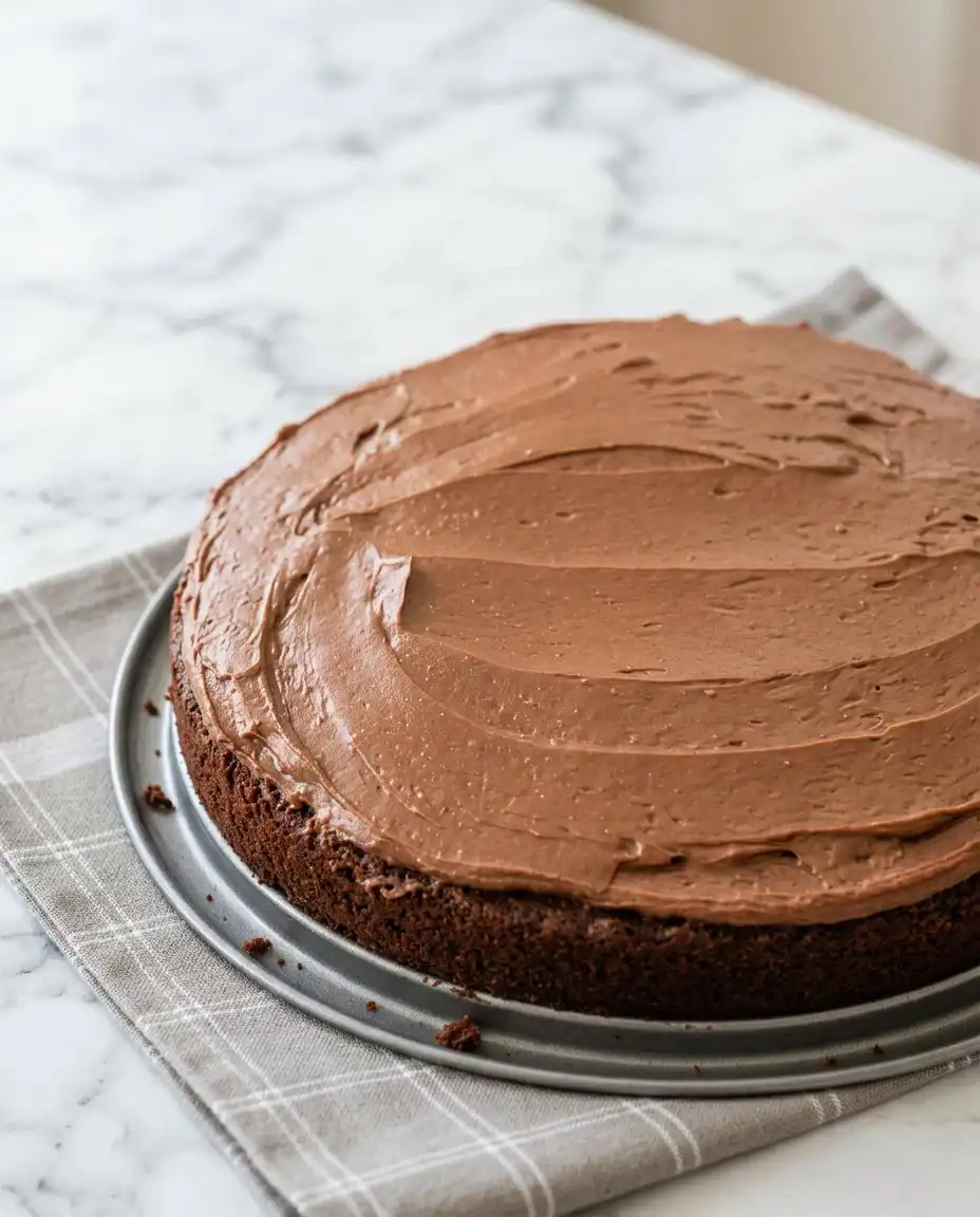 Sugar-Free Chocolate Zucchini Cake 16 A slice of Sugar-Free Chocolate Zucchini Cake served with a cup of Turkish coffee.