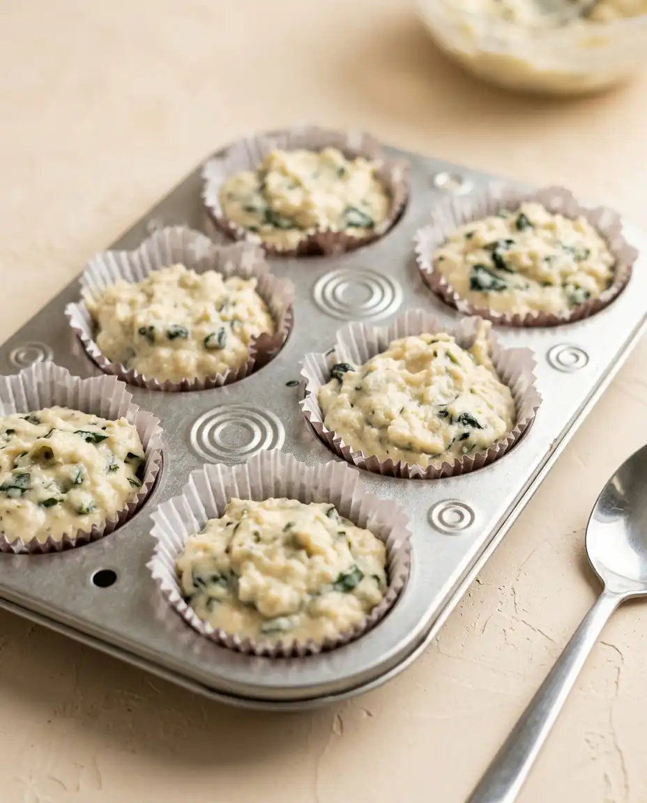 A pair of hands squeezing shredded zucchini in a white kitchen towel for Banana Zucchini Muffins 2.