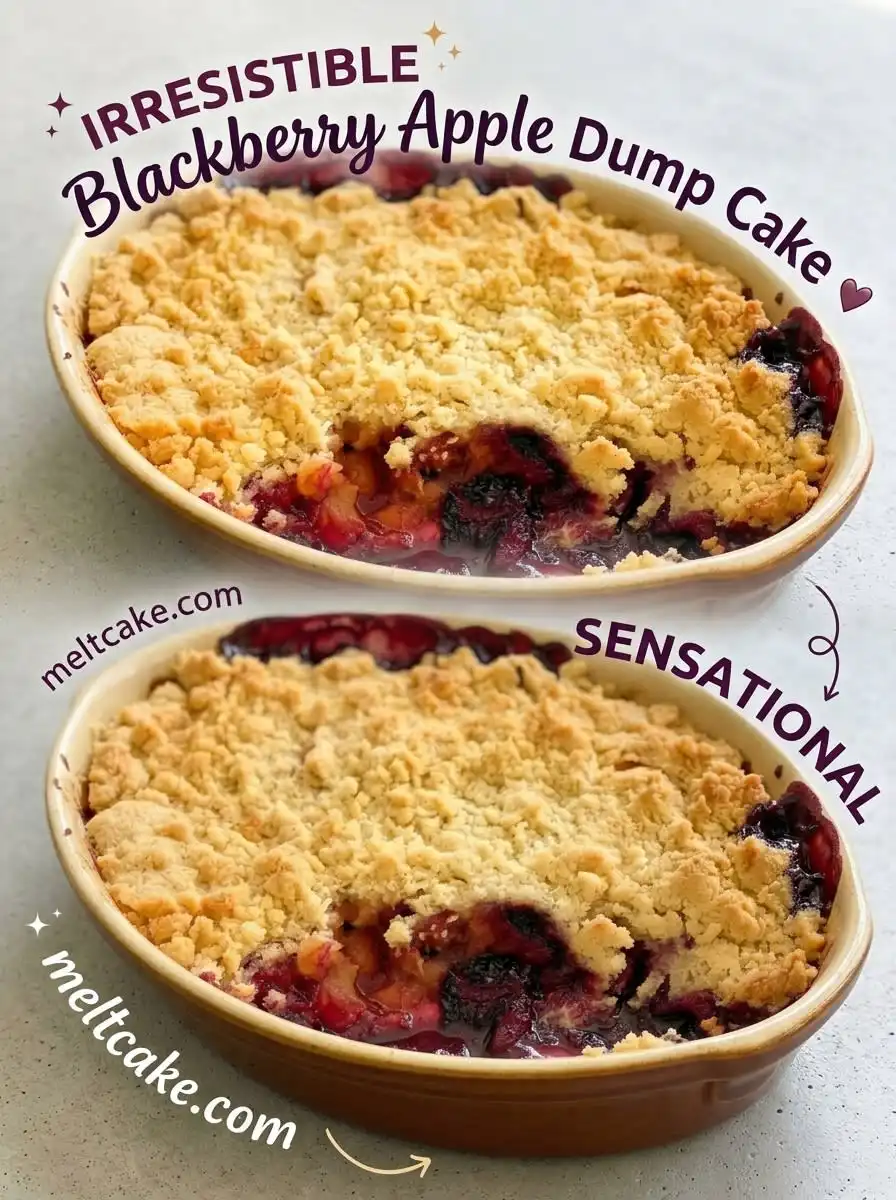 Easy Blackberry Apple Dump Cake Recipe: The Ultimate Blackberry Dump Cake for Sweet Cravings!