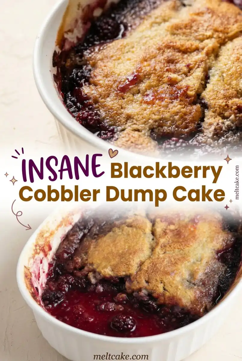 Blackberry Cobbler Dump Cake: The Easiest Blackberry Dump Cake Recipe You Will Ever Bake At Home!