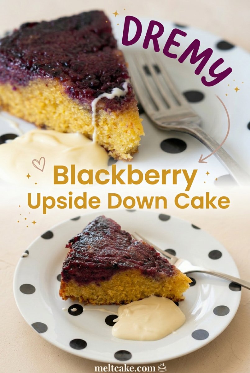 Blackberry Upside Down Cake: A Moist and Delicious Blackberry Cake Recipe You Will Love Baking Now
