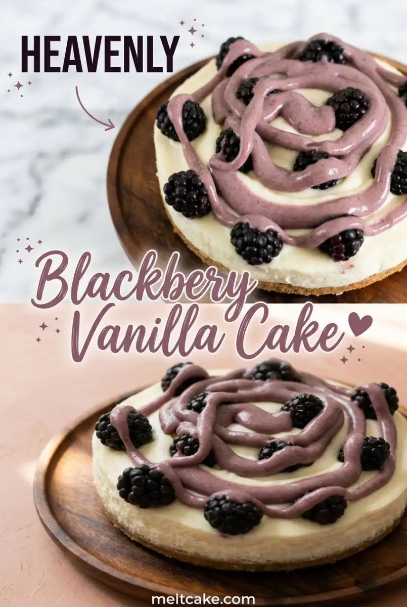 Decadent Blackberry Vanilla Cake Recipe - Easy Blackberry Cake Ideas You Will Absolutely Love